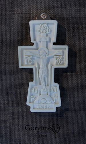 Православный крест из бивня мамонта